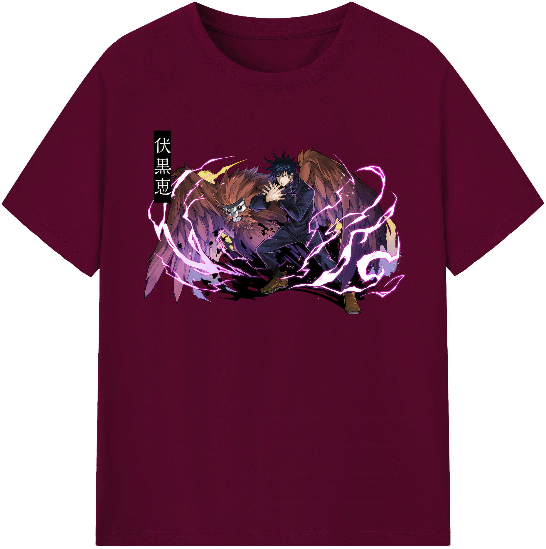 （画像用） 呪術廻戦 Jujutsu Kaisen レディースカジュアルプリントTシャツ（綿100％）